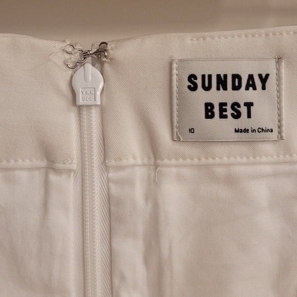 Sunday best White Tennis Skirt - Picture 3 of 3